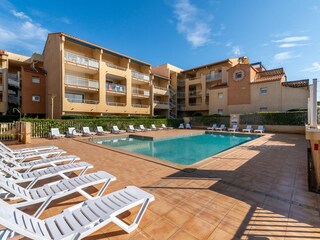 Appartement Valras-Plage Buitenaudio-opname 2