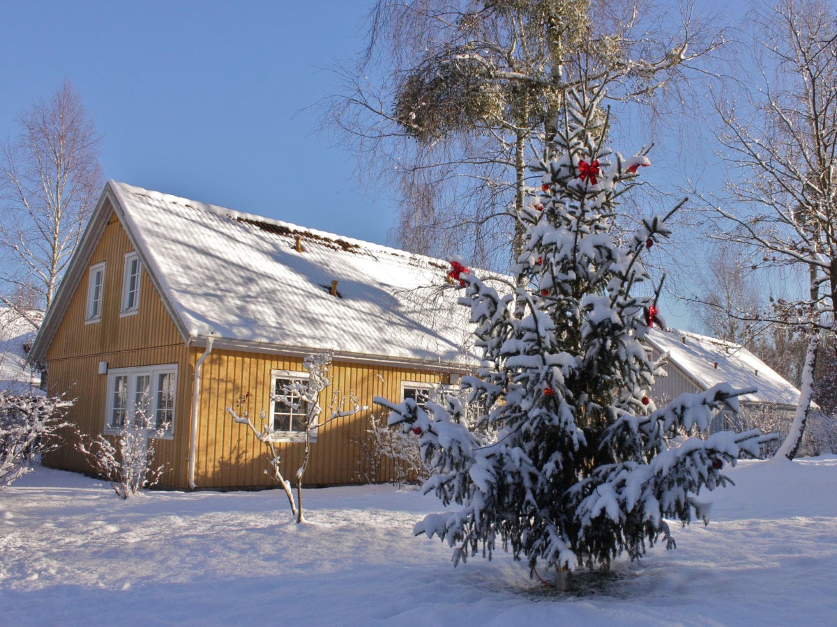 Winter im Feriendorf "Müritzufer"