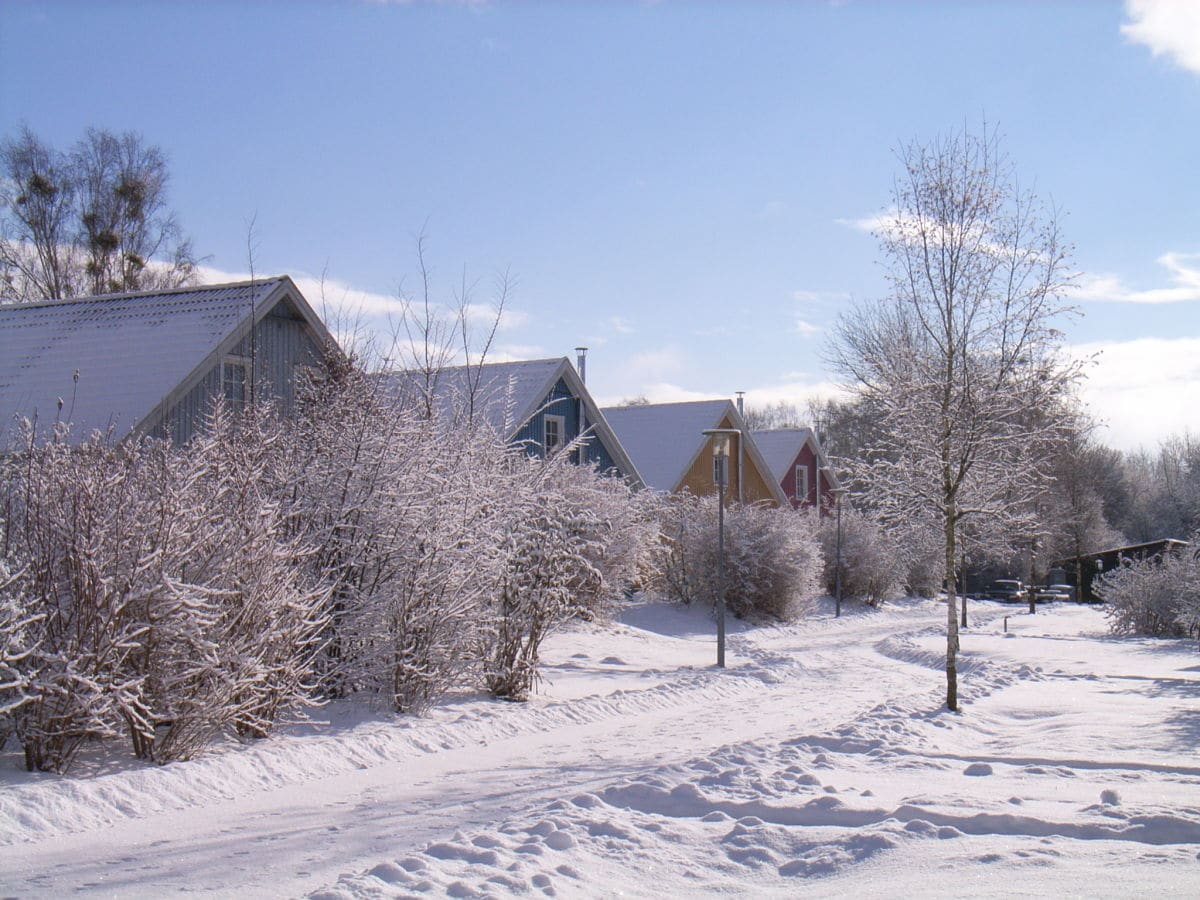 Winter im Feriendorf "Müritzufer"