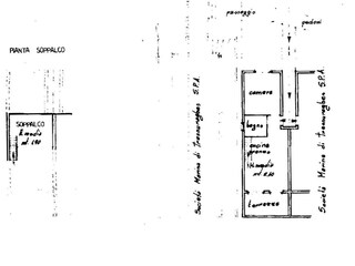 Appartamento per vacanze Bosa Pianta del piano 41