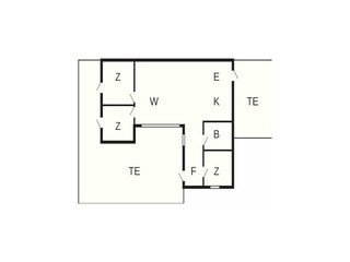 Casa de vacaciones Als Plano de planta 6