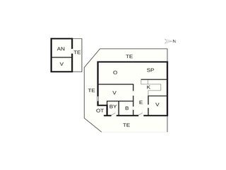 Ferienhaus Hals Grundriss 8