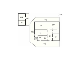 Ferienhaus Hals Grundriss 7