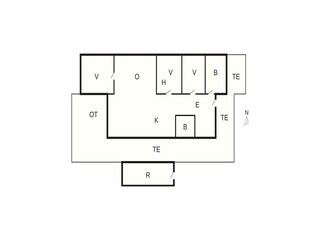 Ferienhaus Hals Grundriss 7