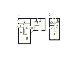 Vakantiehuis Bagenkop Grondplan 10