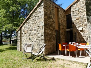 Casa de vacaciones Les Vans Grabación al aire libre 5