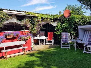 Unsere Gästeterrasse