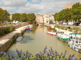 Hausboote in Narbonne Südfrankreich Geheimtipp