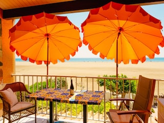 View of the sea from the balcony–Sea View Holiday Flat