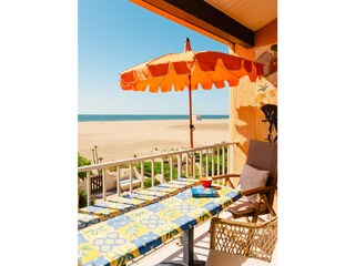 View of the sea from the balcony–Sea View Holiday Flat