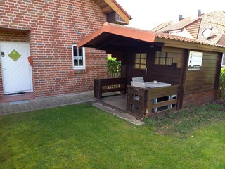 Ferienhaus Hooksiel Außenaufnahme 2