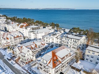 Villa und Haus Strandburg, direkt am Binzer Strand