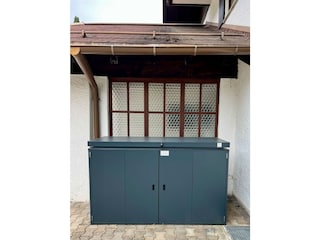 Abschließbare Fahrradgarage