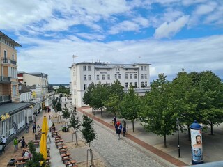Blick vom Balkon
