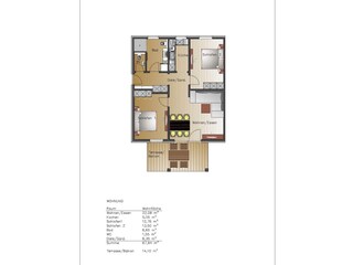 Appartamento per vacanze Wildschönau-Niederau Pianta del piano 23