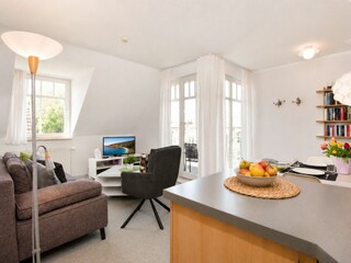 Blick in das Wohnzimmer
