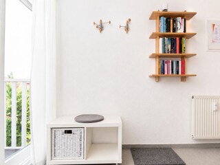 Wohnbereich mit Garderobe
