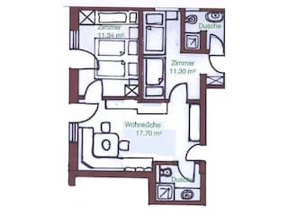 Boerderij Uttendorf Grondplan 8