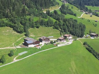 Hofansicht Vogelperspektive