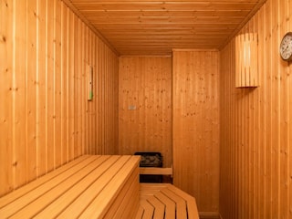 Blick in die Sauna