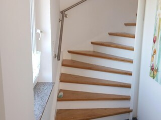 Treppe zur Wohnung