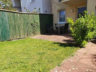 Terrasse, Zugang vom Schlafzimmer