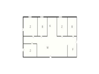 Ferienhaus Bogø Grundriss 12