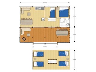 Casa de vacaciones Kesteren Plano de planta 20