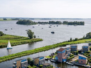 Der See und die Insel bei Heeg