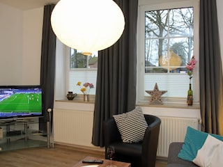 Fernsehecke im Wohzimmer
