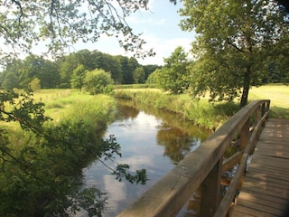 Steegenbrücke über die Gerdau bei Bohlsen