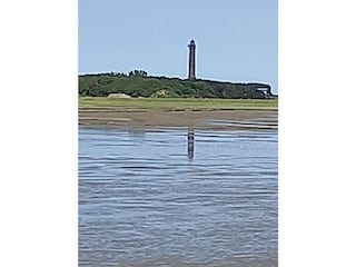 Watt mit Leuchtturm