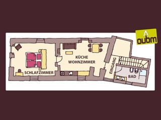 Appartamento per vacanze Naturns Pianta del piano 19