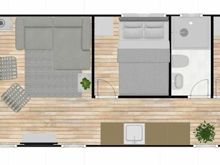 Maison de vacances Broek in Waterland Plan d'étage 12