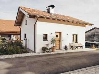 Das Haus in der Vorderansicht