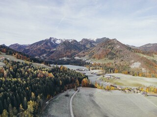 Blick auf den Hochfelln