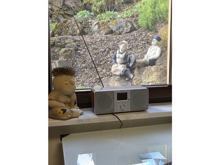 Blick aus dem Küchenfenster