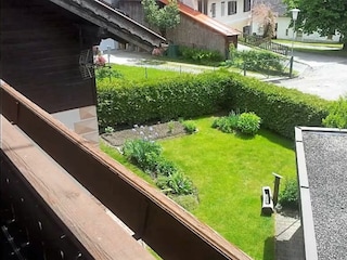 FIRST FLOOR Garden view from terrace