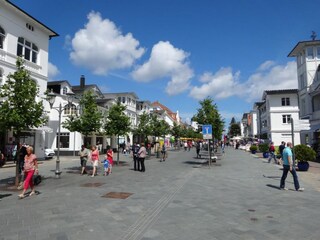 The promenade of Ostseebad Binz