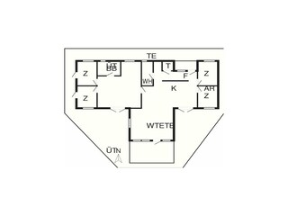 Ferienhaus Hals Grundriss 7
