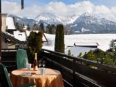 Herrliche  Aussicht vom Balkon