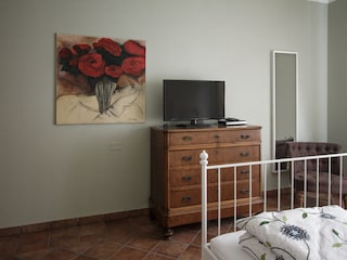 Schlafzimmer mit Doppelbett