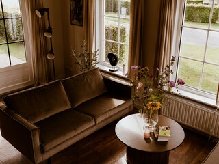 Seating area in the living room