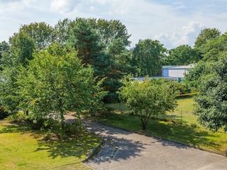 Blick vom Balkon