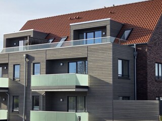 Sicht auf Ostbalkon