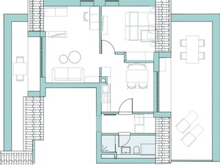 Grundriss Ausguck Harleblick