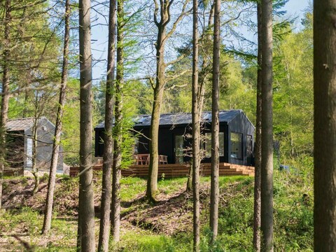 Chalet Wilsumer Berge Resort - Koya Tiny Cabin Buitenbad