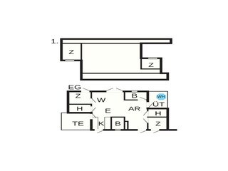 Casa per le vacanze Kongsmark Pianta del piano 2