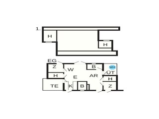 Casa de vacaciones Kongsmark Plano de planta 23