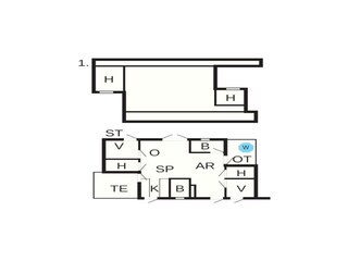 Ferienhaus Kongsmark Grundriss 2